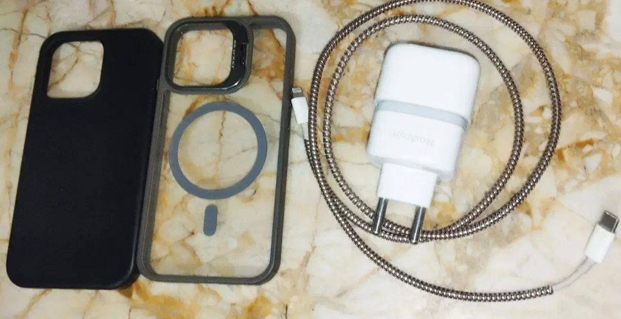 شارژر اصلی آیفون 13 به همراه گارد|لوازم جانبی موبایل و تبلت|مشهد, میعاد (شهرک غرب)|دیوار