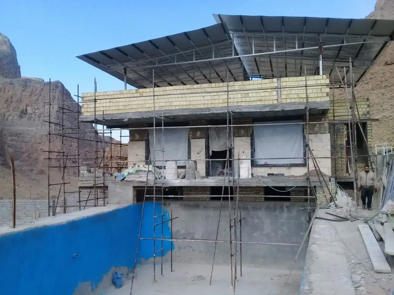 داربست فلزی|خدمات پیشه و مهارت|مهریز, |دیوار