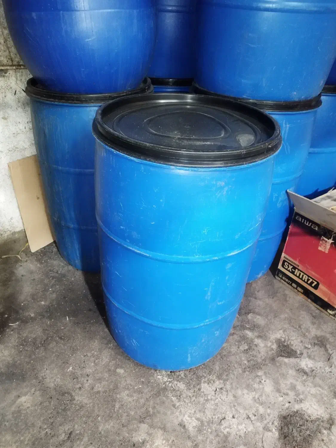 بشکه 220 لیتری خارجی|ظروف نگهدارنده، پلاستیکی، یکبارمصرف|احمدآبادمستوفی, |دیوار