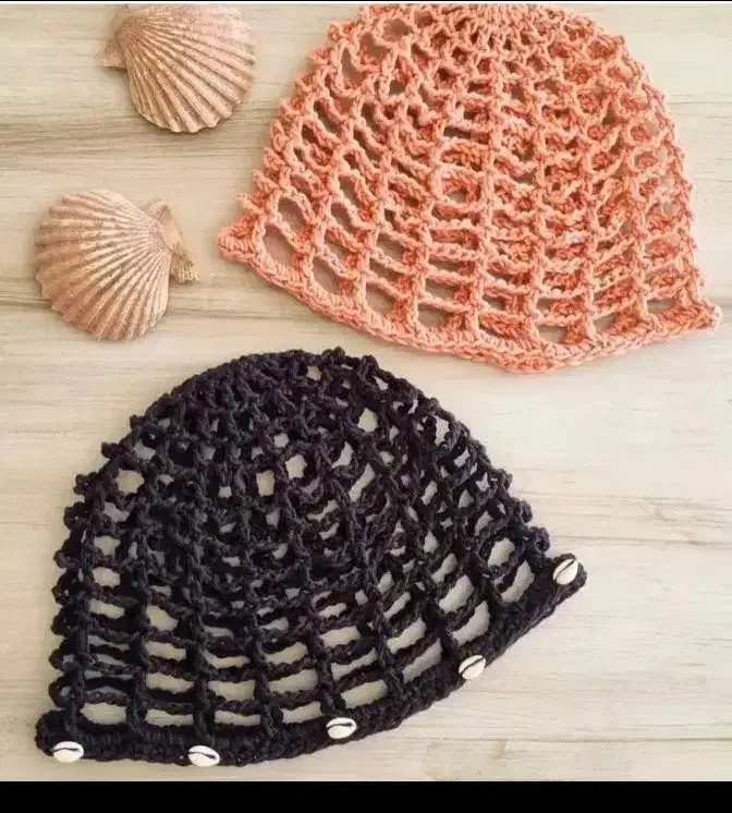 کلاه های مش هت بافت با نخ ترک|لباس|تهران, ازگل|دیوار