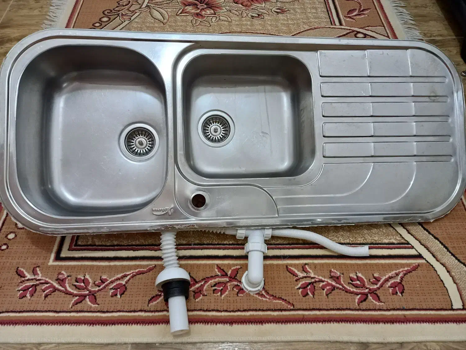 سینگ ظرفشویی|آب‌چکان و نظم‌دهنده ظروف|رفسنجان, |دیوار