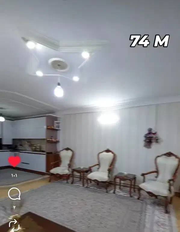 واحد شیک خوش نقشه غرق نور|فروش آپارتمان|تفرش, |دیوار