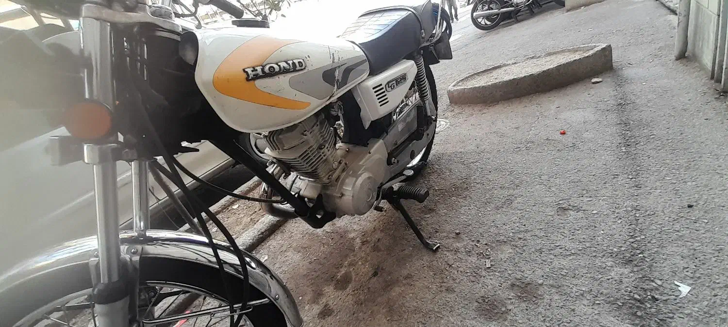 هندا۱۲۵ مدل۹۵|موتورسیکلت|همدان, |دیوار