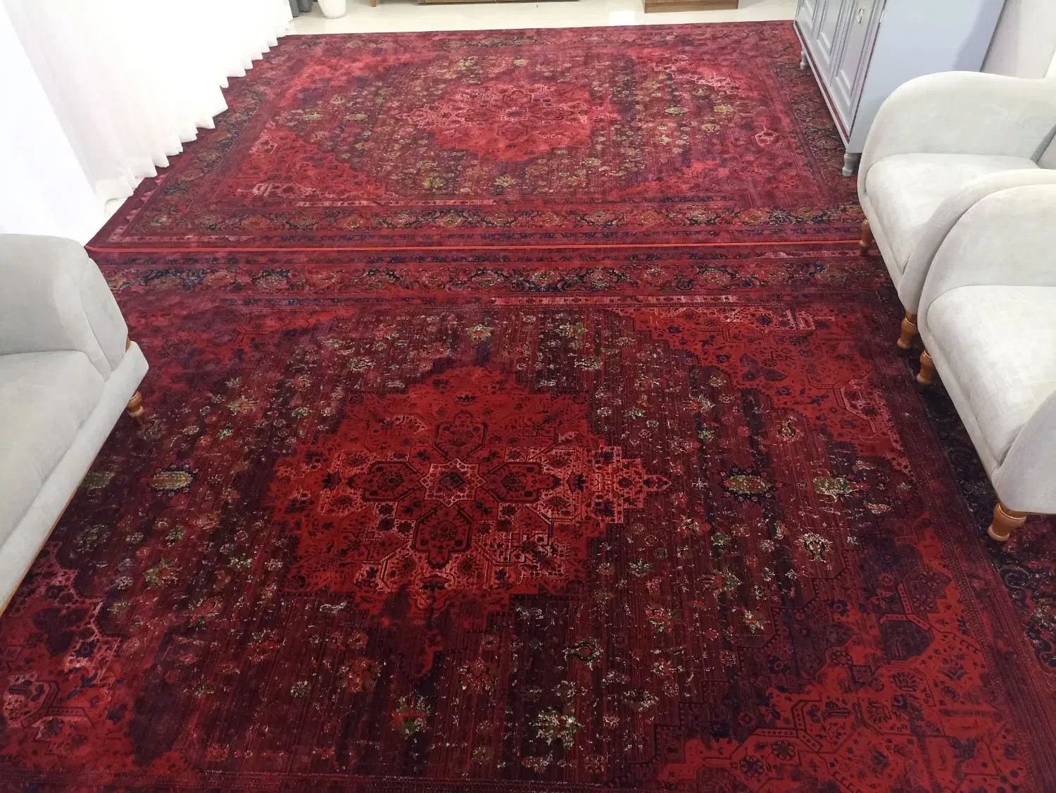 فرش مدل فرح اکریلیک دار جنس خوب نو|فرش|گنبد کاووس, |دیوار