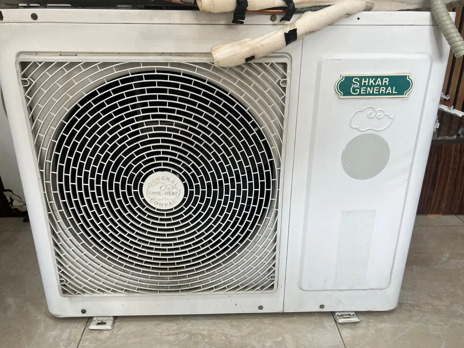 کولر اسپلیت سرد و گرم جنرال|کولر گازی و فنکوئل|آمل, |دیوار