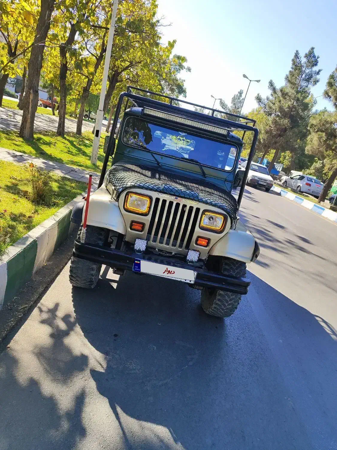 جیپ صحرا آفرودی.       معاوضه|خودرو سواری و وانت|ارومیه, |دیوار