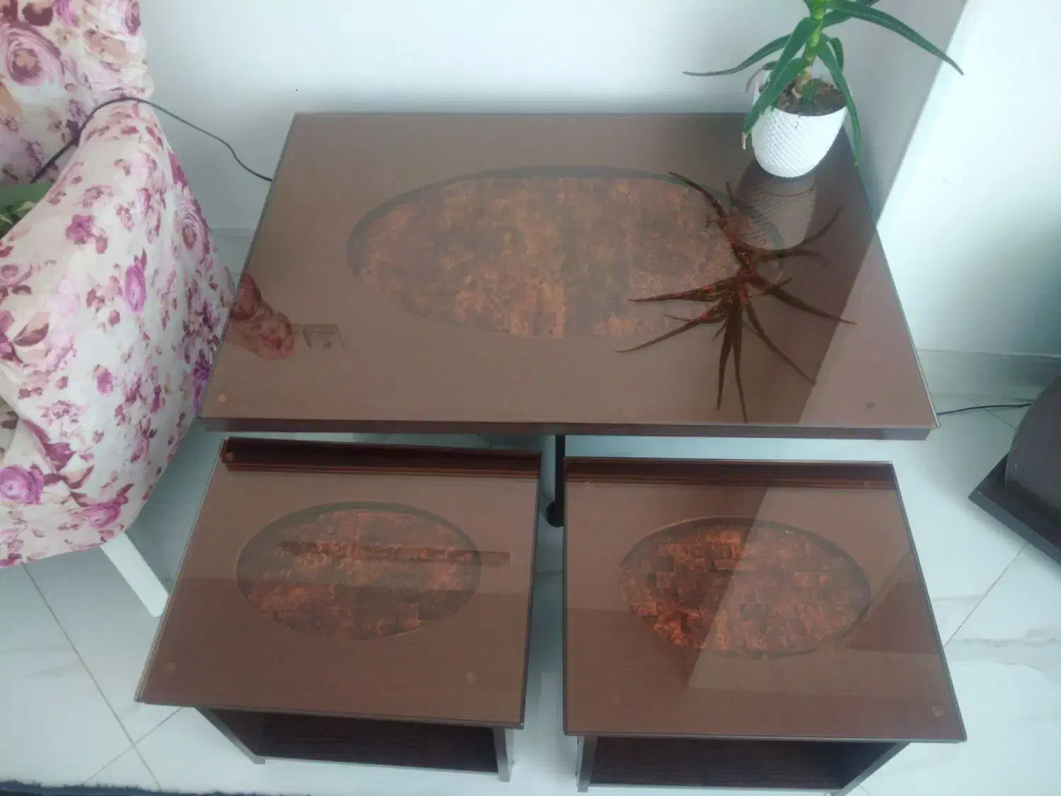 میز مبل|مبلمان خانگی و میز عسلی|خمینی‌شهر, |دیوار