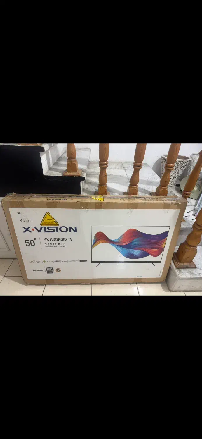تلویزیون 50 اینچ هوشمند 5ماه خریداری شده|تلویزیون و پروژکتور|ساری, |دیوار