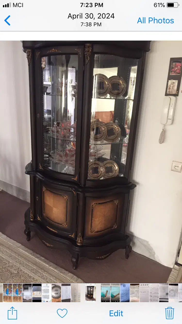 بوفه دکوری|بوفه، ویترین، کنسول|تاکستان, |دیوار