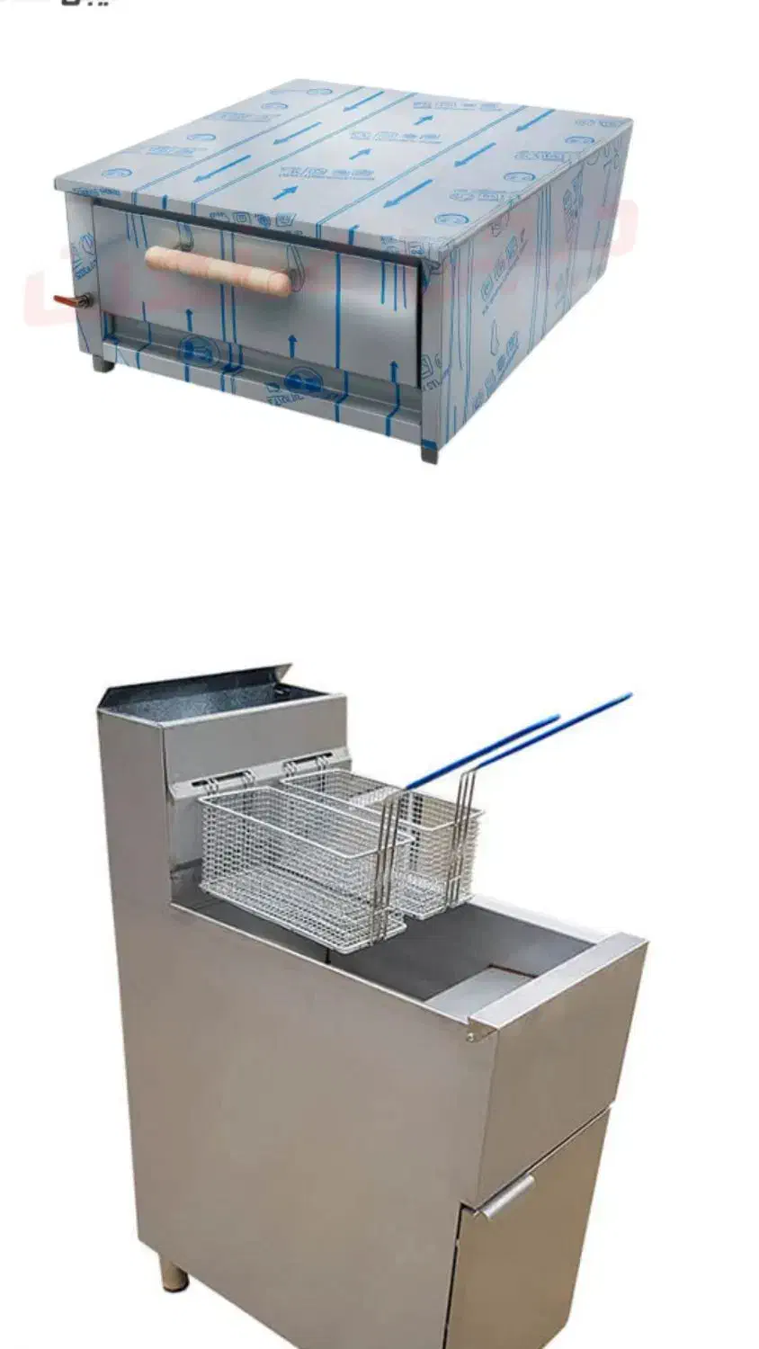 فر پیتزا صندوقی و سرخ کن صنعتی|کافی‌شاپ و رستوران|اندیمشک, |دیوار