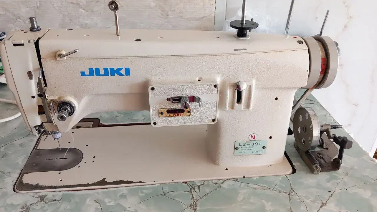 فروش چرخ گلدوزی ژوکی 391 اصل ژاپن|چرخ خیاطی و ریسندگی|مریوان, |دیوار