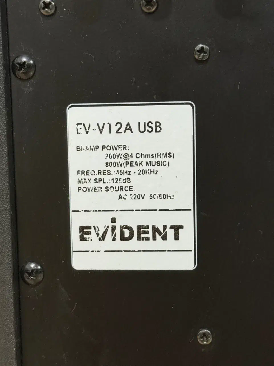 باند اکتیو evident v12 A|سیستم صوتی خانگی|مریوان, |دیوار