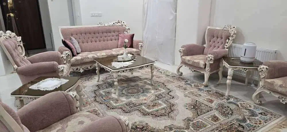 مبل ۷ نفره|مبلمان خانگی و میز عسلی|باغستان, |دیوار