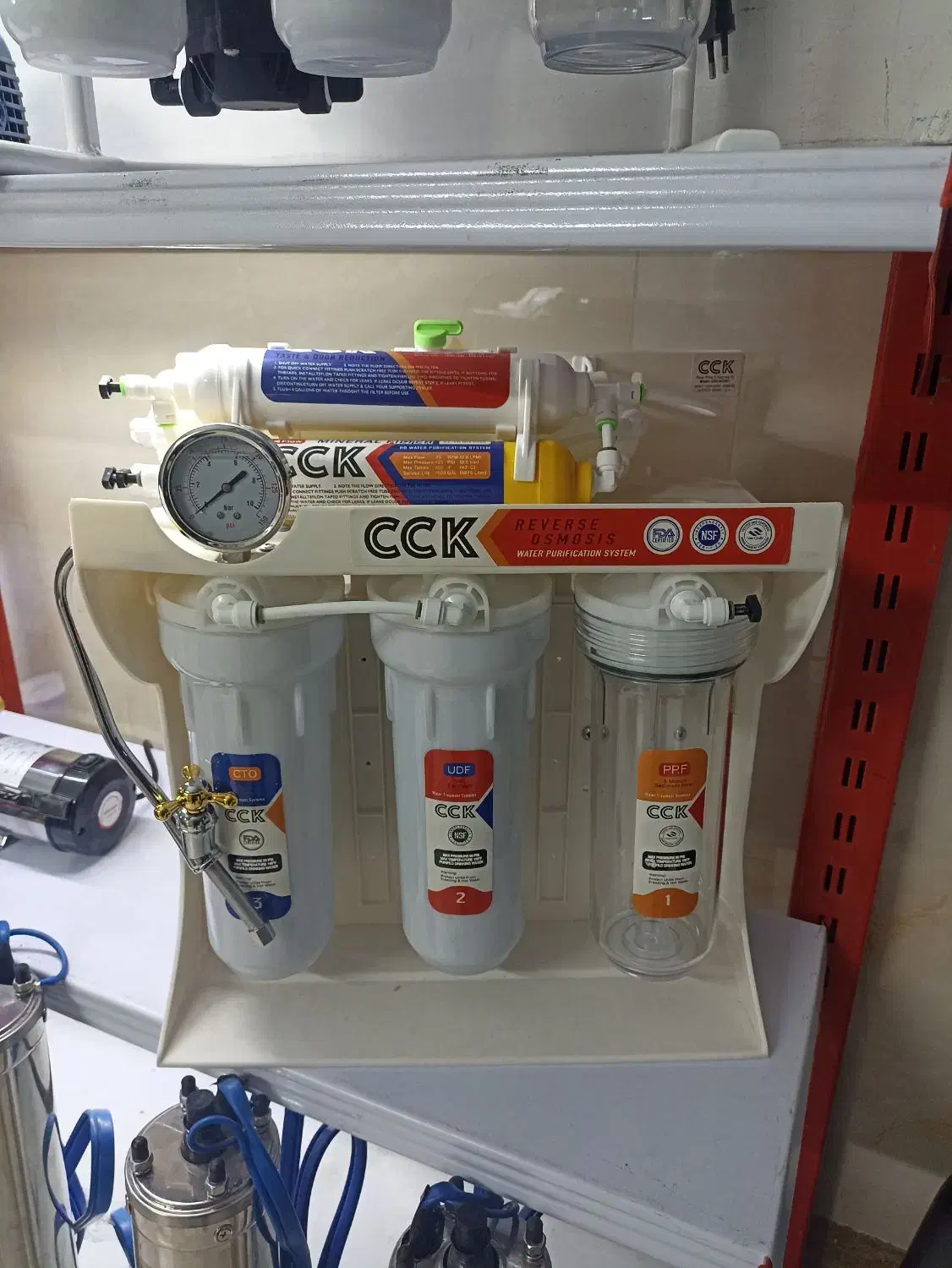 گ تصفیه آب خانگی شش مرحله cck با گارانتی شرکتی|آب‌سردکن و تصفیه آب|پردیس, فاز ۴|دیوار