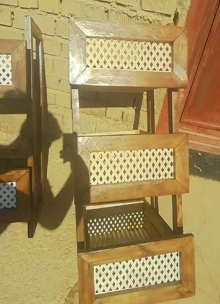 جا پیازی و جای دکور|کتابخانه، شلف، قفسه‌های دیواری|شیراز, گویم|دیوار