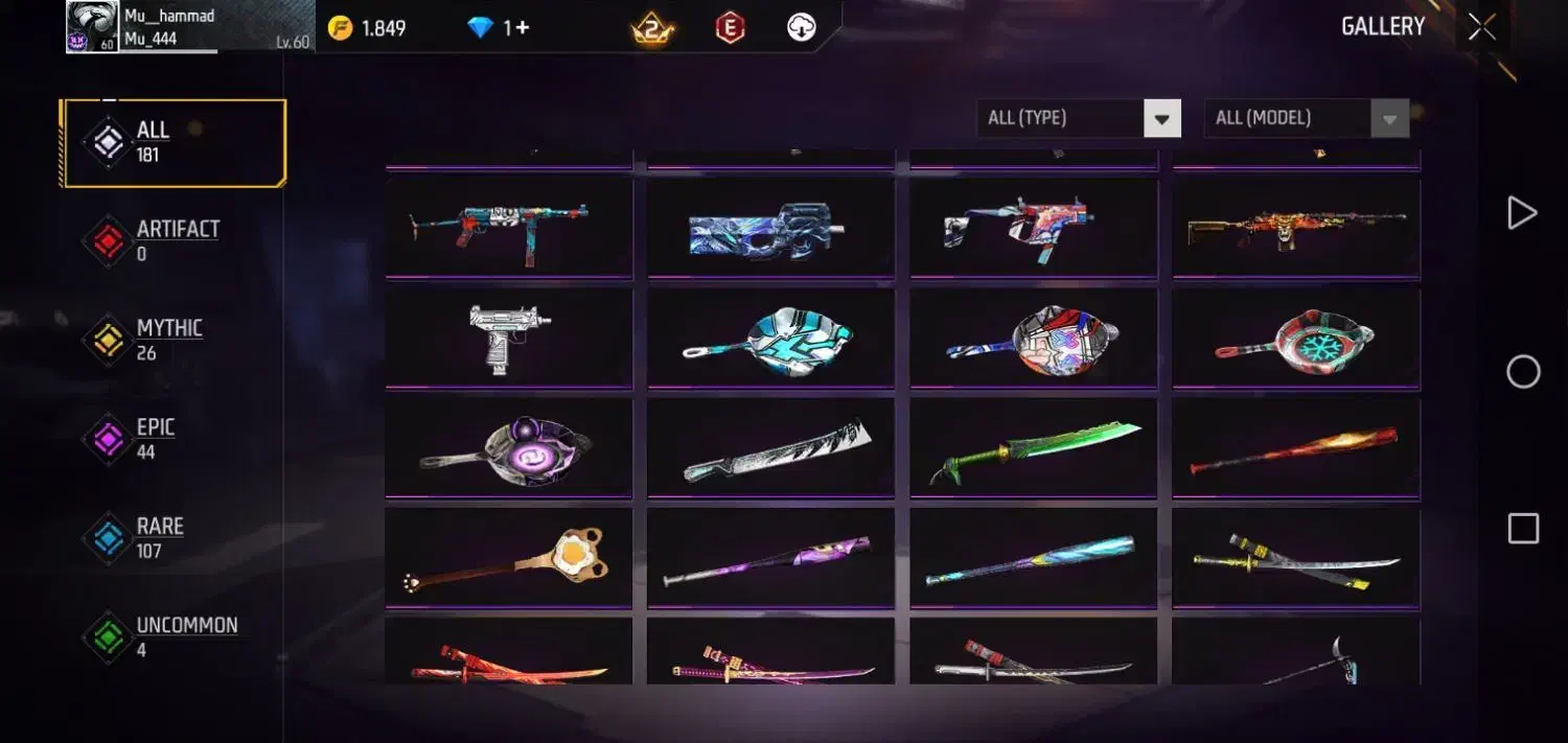 اکانت فری فایر|کنسول، بازی ویدئویی و آنلاین|اسلامآباد غرب, |دیوار