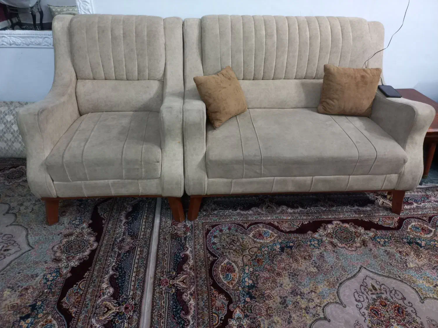 مبل ۷ نفره|مبلمان خانگی و میز عسلی|پاکدشت, خاتون آباد|دیوار