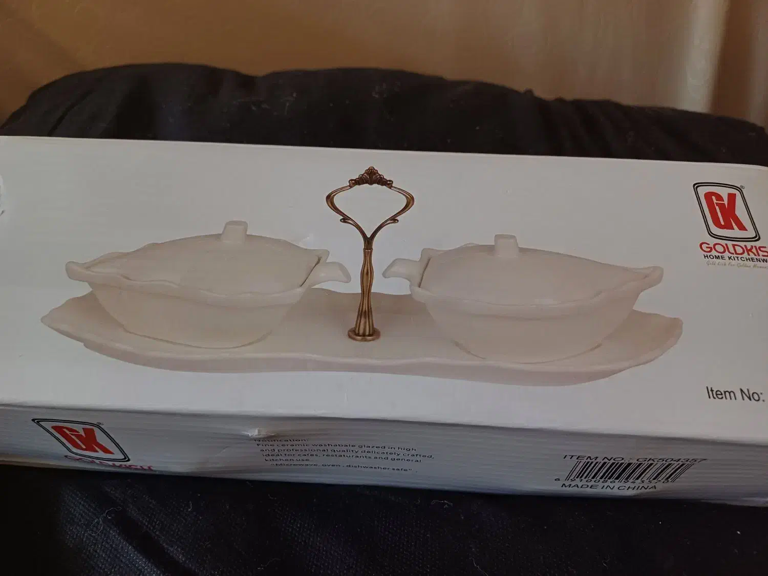 ظرف پذیرایی کادویی جای ترشی،مربا ،شکلات ،آجیل نو|ظروف سرو و پذیرایی|اصفهان, خواجو|دیوار