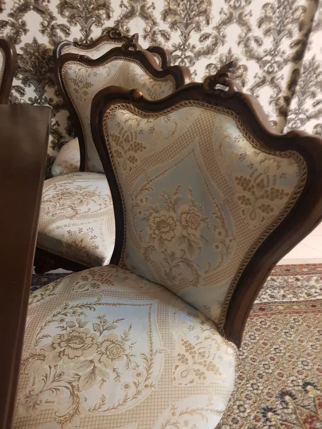 فروش مبلمان استیل مدل المانی تمیز وسالم|مبلمان خانگی و میز عسلی|آشتیان, |دیوار