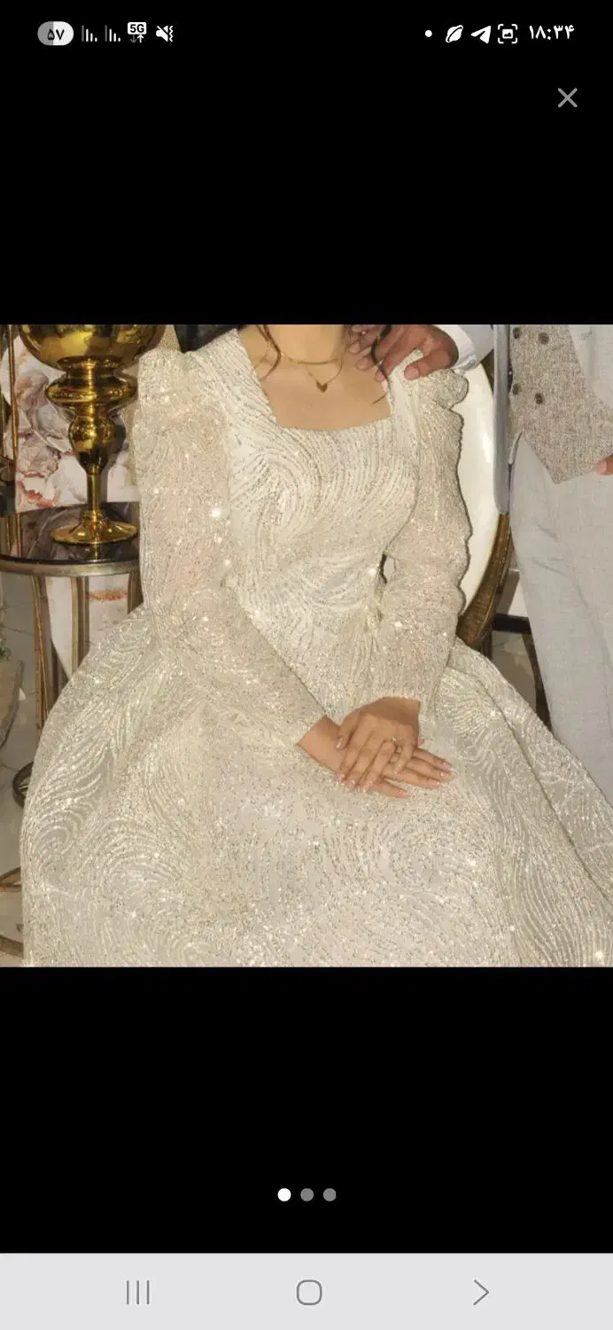 لباس مجلسی زنانه ۳۶،۴۰ مناسب عقد|لباس|ورامین, ورامین|دیوار