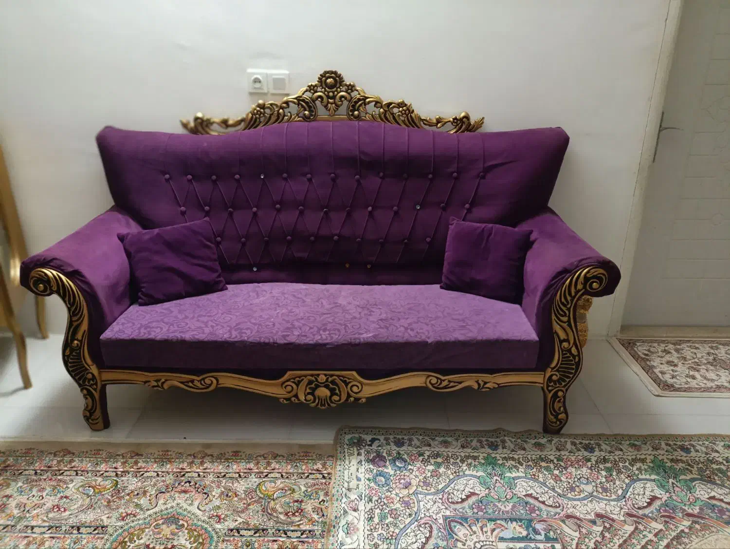 مبل ۷نفره درحد نو فروشی|مبلمان خانگی و میز عسلی|مشهد, امام رضا (ع)|دیوار