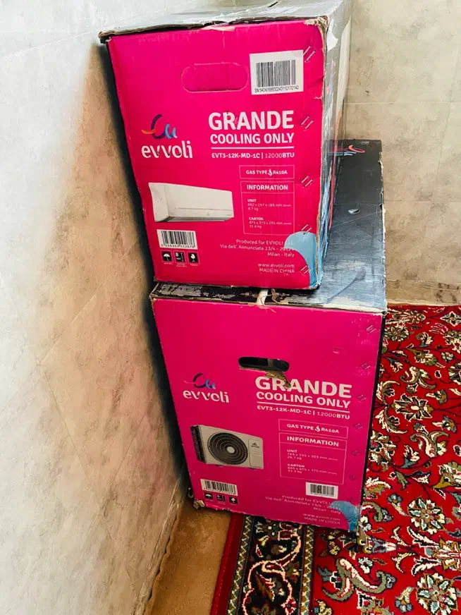 اسپیلت ایوولی ۱۲هزار|کولر گازی و فن‌کوئل|شیراز, کیان شهر|دیوار