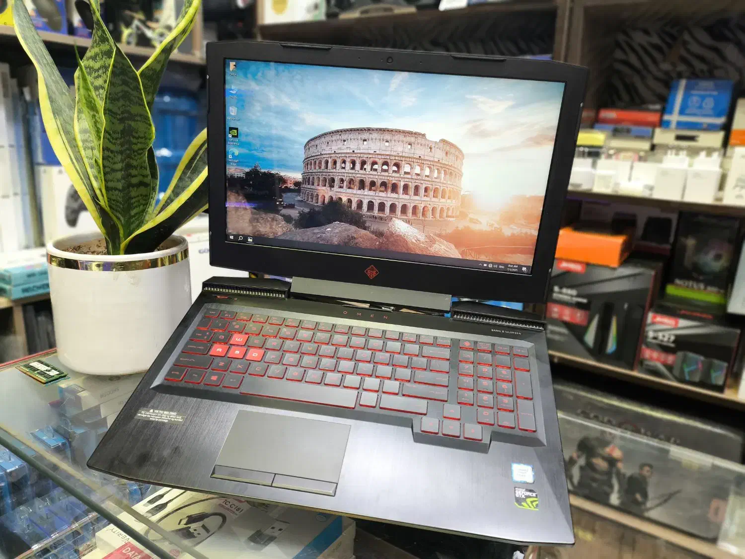 گیمینگ omen hp  با گرافیک 1050ti  چهار گیگ|رایانه همراه|کرمانشاه, |دیوار