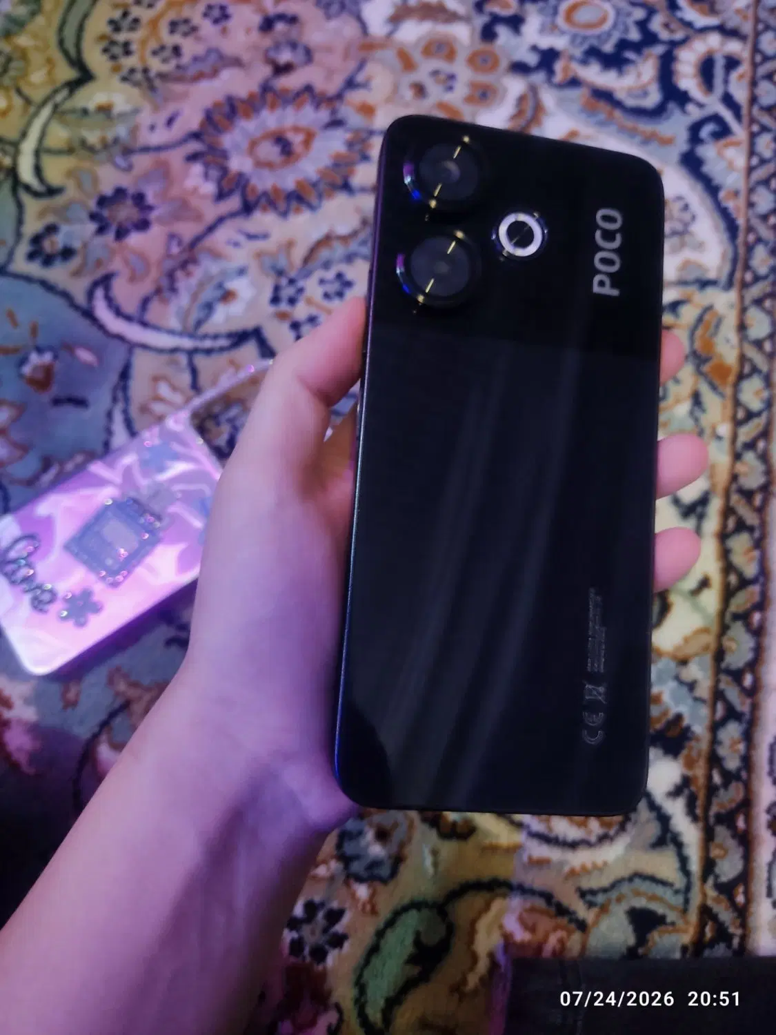 poco m 6 4g|موبایل|صحنه, |دیوار