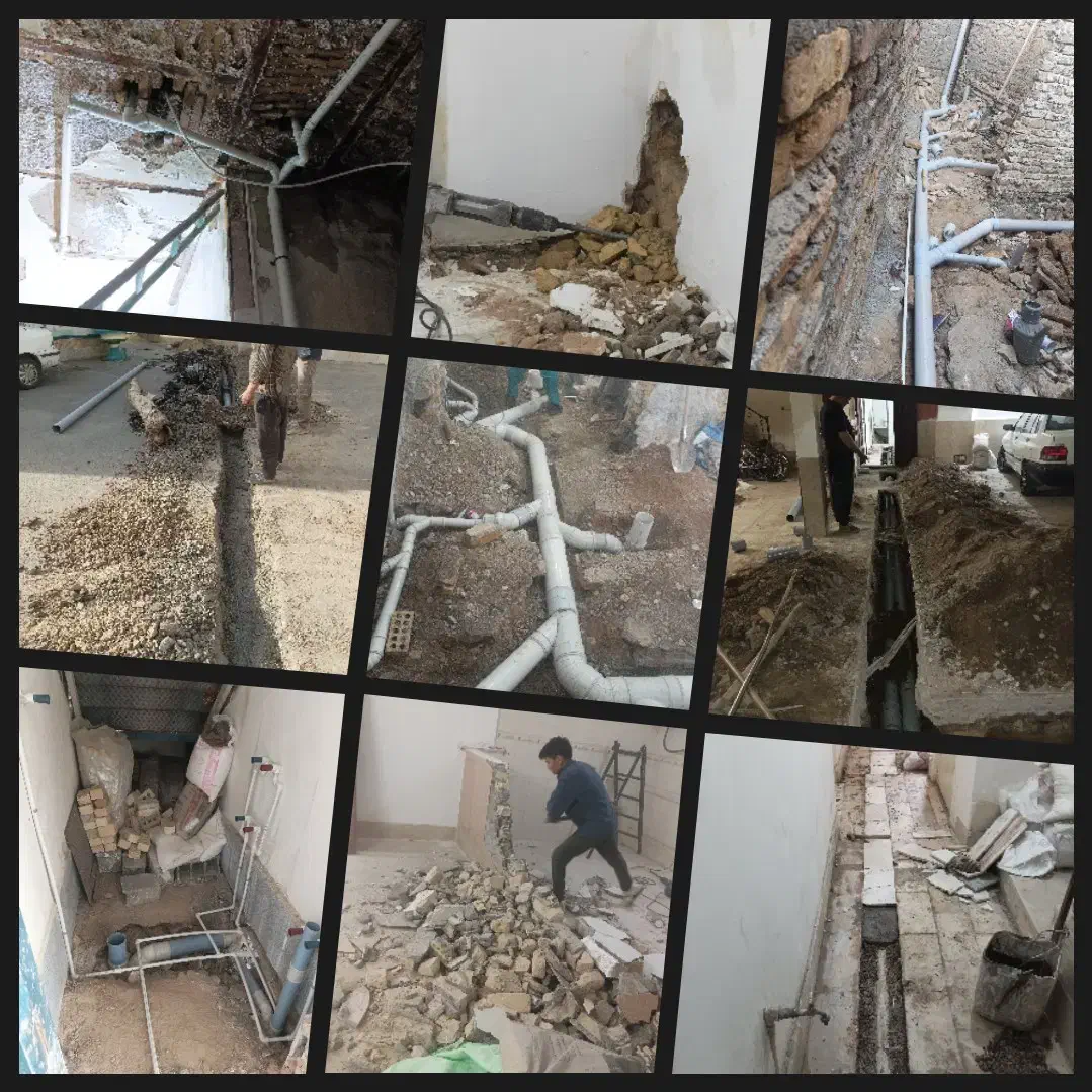 وصل،نصب،اگو لولهکشی آب وفاضلاب،تخریب بازسازی سریع|خدمات پیشه و مهارت|مشهد, رسالت|دیوار