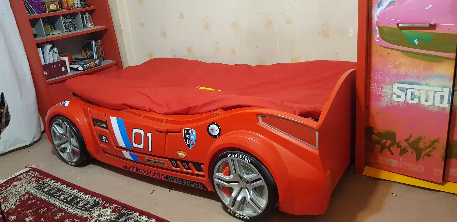 تخت فراری نوجوان|تخت و سرویس خواب|تبریز, |دیوار