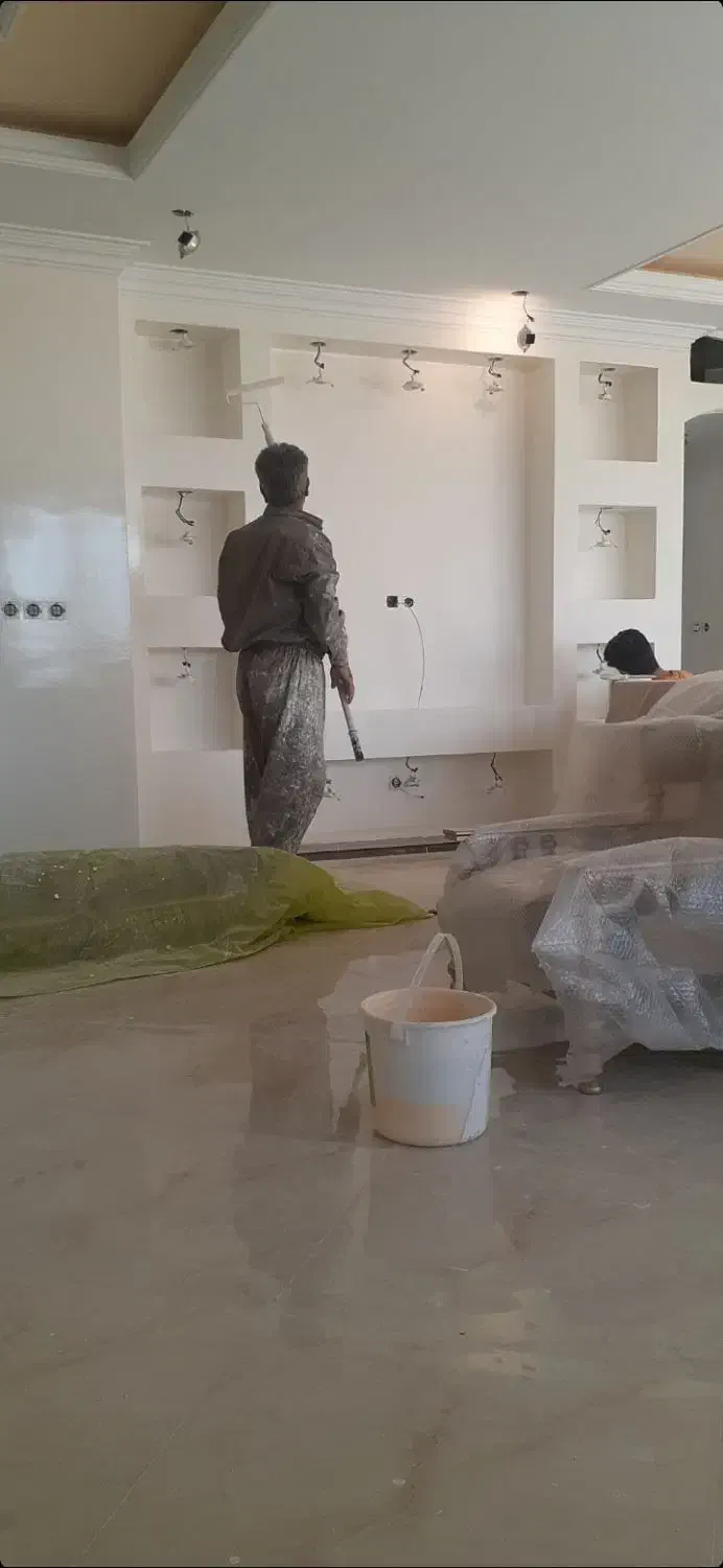 نقاشی و کاغذ دیواری و کناف|خدمات پیشه و مهارت|تهران, شهرک چیتگر|دیوار