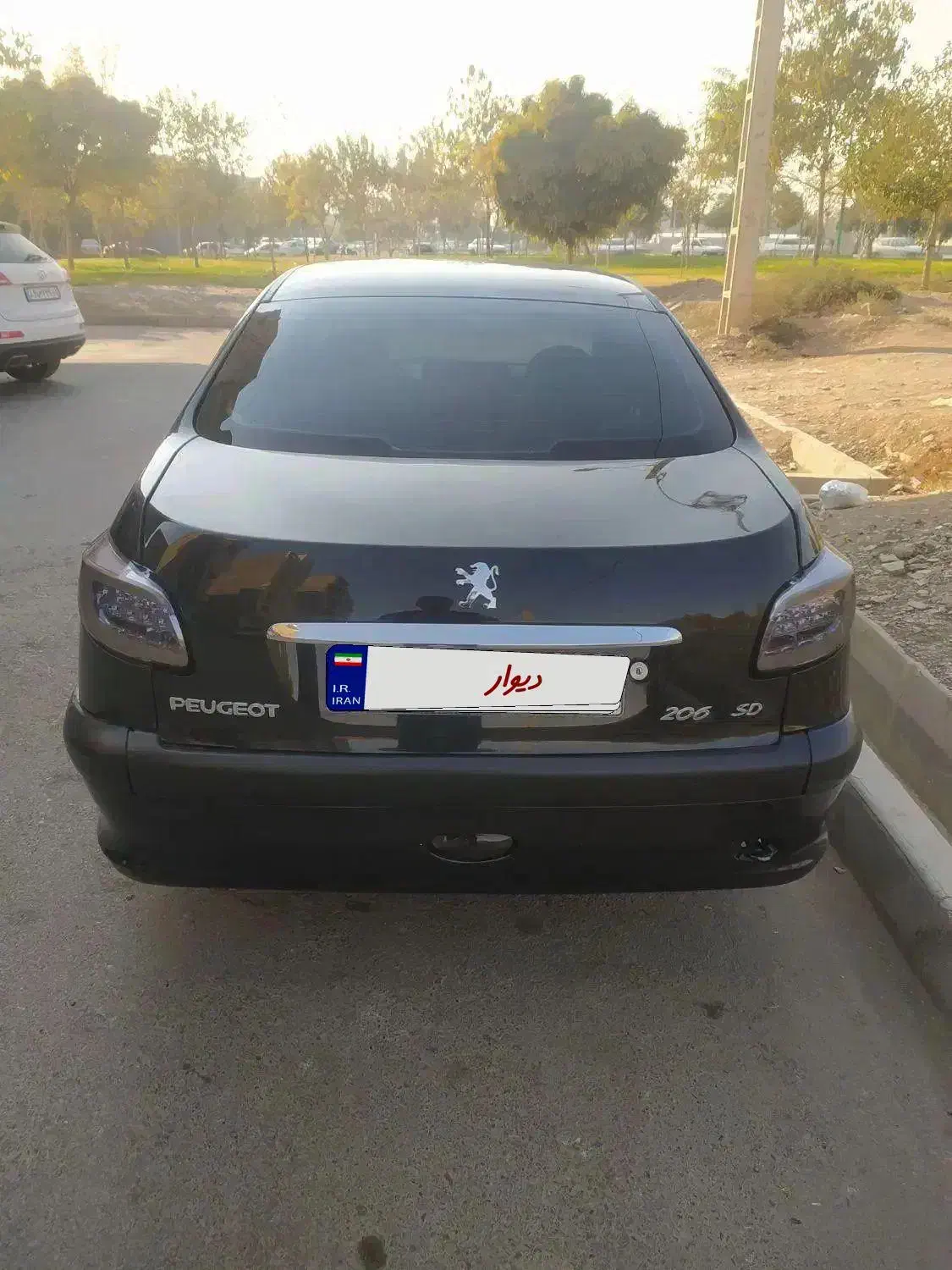 پژو 206 صندوقدار v8|خودرو سواری و وانت|ری, دیلمان|دیوار