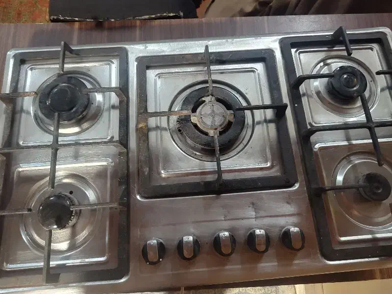 گاز صفحه ای پنج شعله|اجاق گاز و لوازم برقی پخت‌وپز|لنگرود, |دیوار