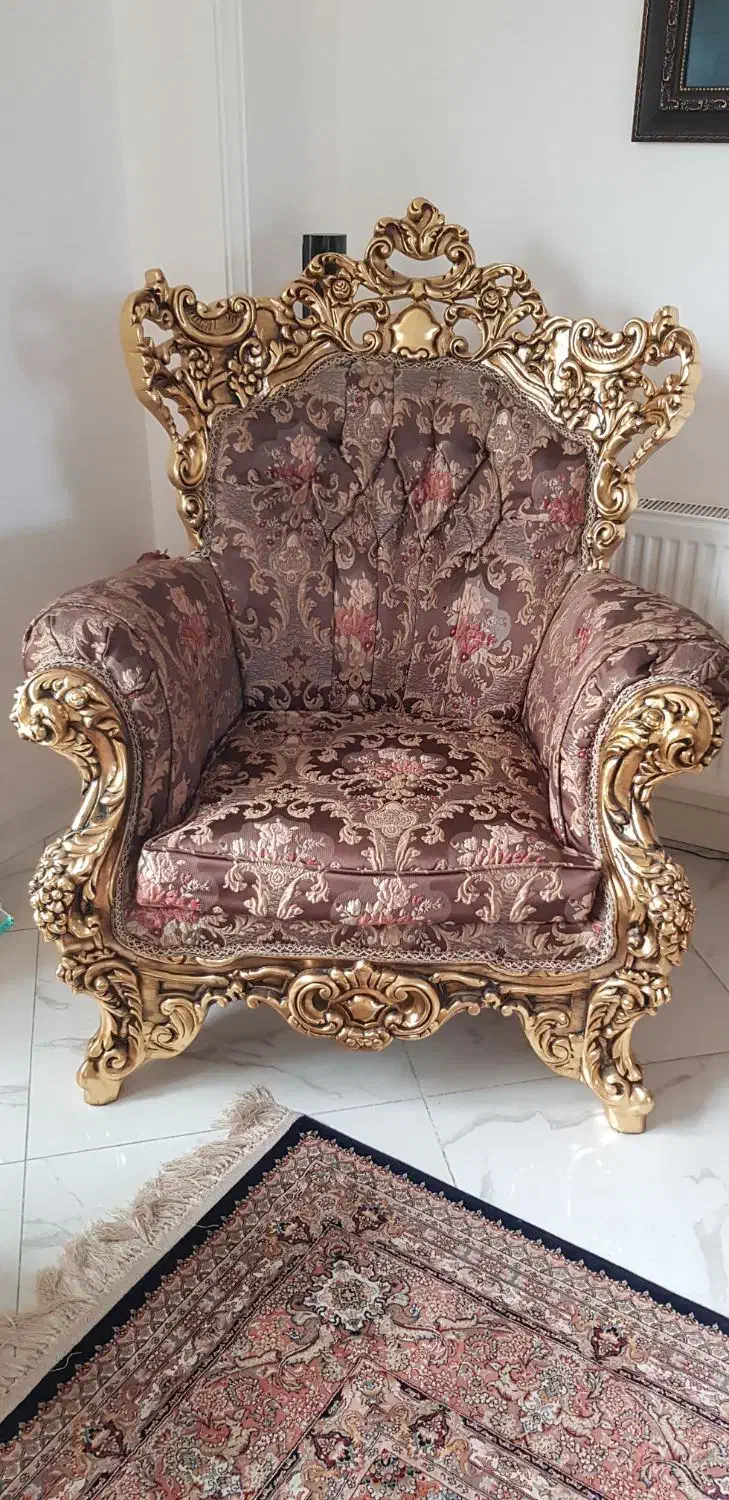 مبلمان پذیرایی ۹ نفره ومیز ناهارخوری ۸ نفره|مبلمان خانگی و میز عسلی|لاهیجان, کوه بیجار|دیوار