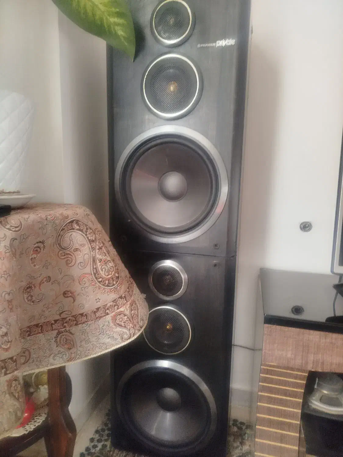 سیستم طبقاتی پایونیر  و  سونی Gn 88 با کنترلها|سیستم صوتی خانگی|سهند, |دیوار