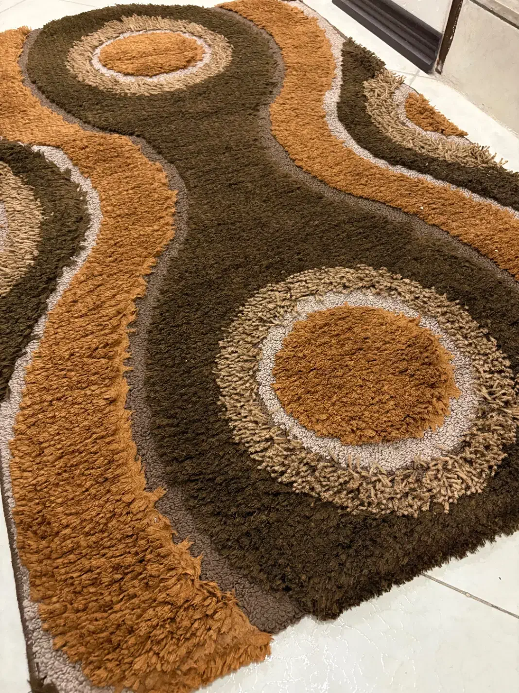 گلیم فرش پرزبلند|گلیم، جاجیم، گبه|کرمان, |دیوار