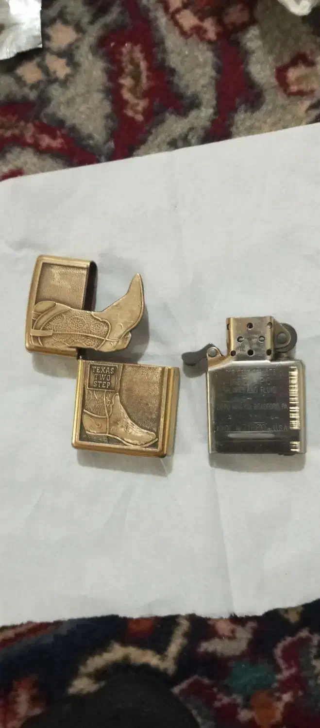 فندک زیپو اصل|کلکسیون اشیاء عتیقه|آبیک, |دیوار