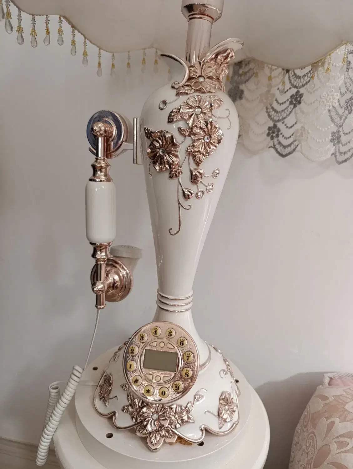 آباژورتلفنی|چراغ خواب و آباژور|قم, نخودی|دیوار