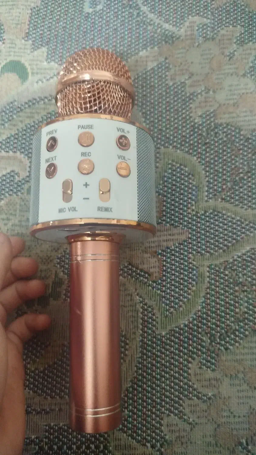 میکروفن اسپیکر دار و بلوتوث دار در حد نو|سیستم صوتی خانگی|پاکدشت, پاکدشت (مامازند)|دیوار