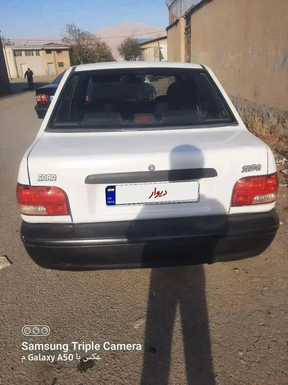 پراید87سفید فنی سالم|خودرو سواری و وانت|کرمانشاه, |دیوار