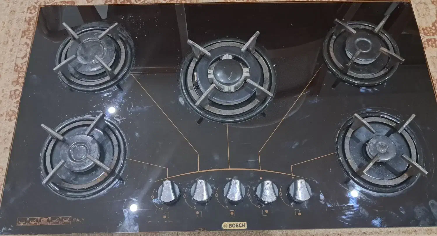 گاز صفحه ای ۵شعله|اجاق گاز و لوازم برقی پخت‌وپز|اهواز, شهرک حفاری|دیوار