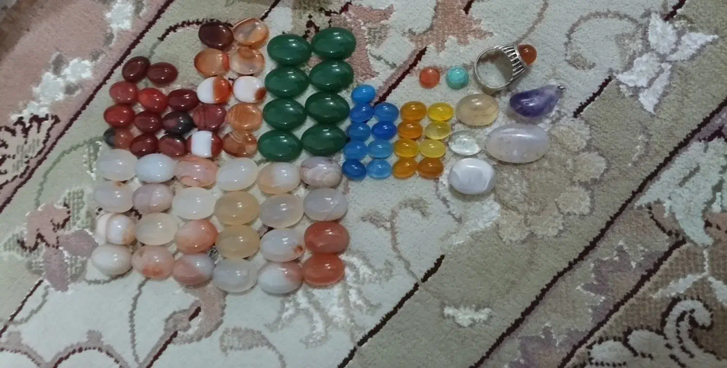 نگین عقیق انگشتر|جواهرات|پاکدشت, کبودگنبد|دیوار