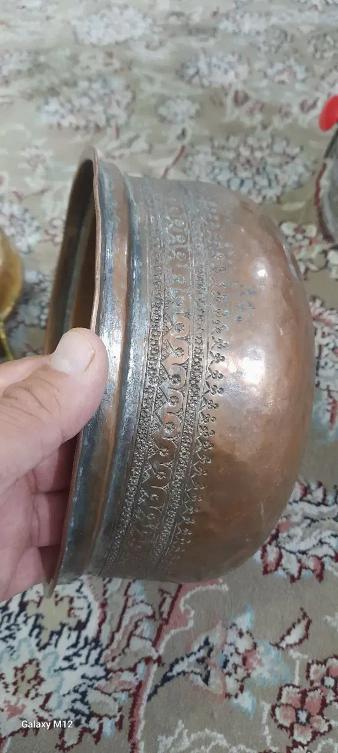 بادیه قاجاری|کلکسیون اشیاء عتیقه|نیشابور, شهرک بسیج|دیوار