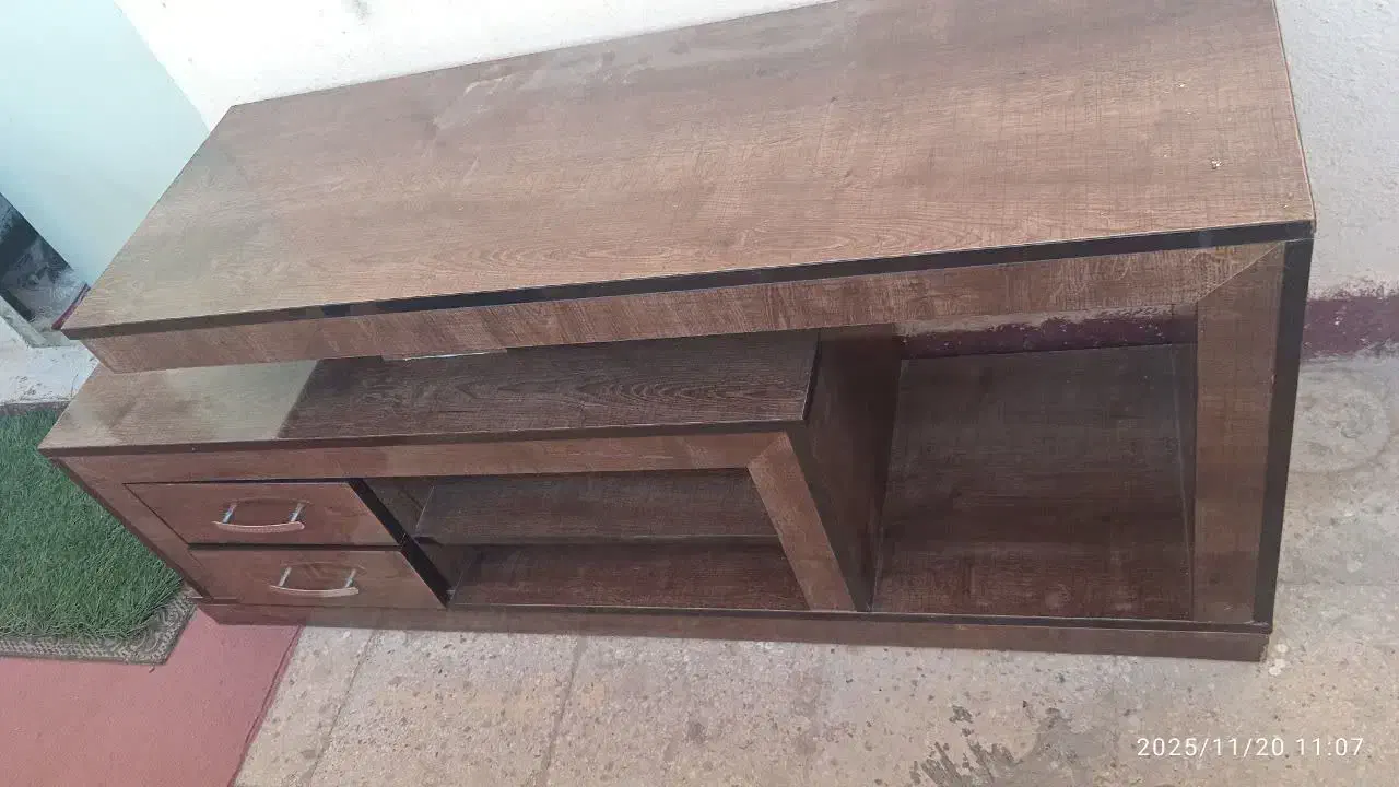 میز تلویزیون چوبی|میز تلویزیون|آبیک, |دیوار