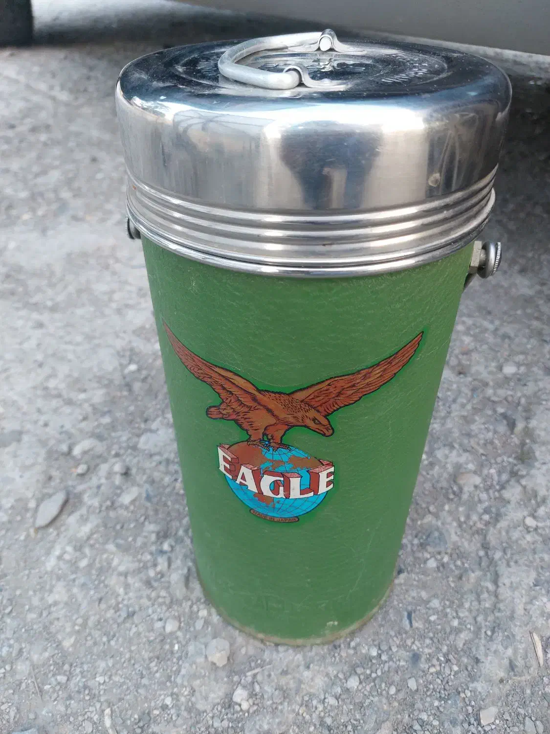 فلاکس (یخدان) عتیقه ۸۰ ساله ژاپنی ایگل EGELE|کلکسیون اشیاء عتیقه|رامسر, |دیوار