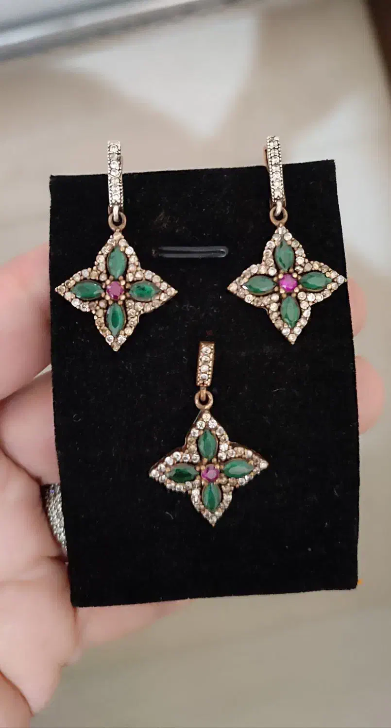 دو مدل نیم ست نقره ترک|جواهرات|تهران, صادقیه|دیوار