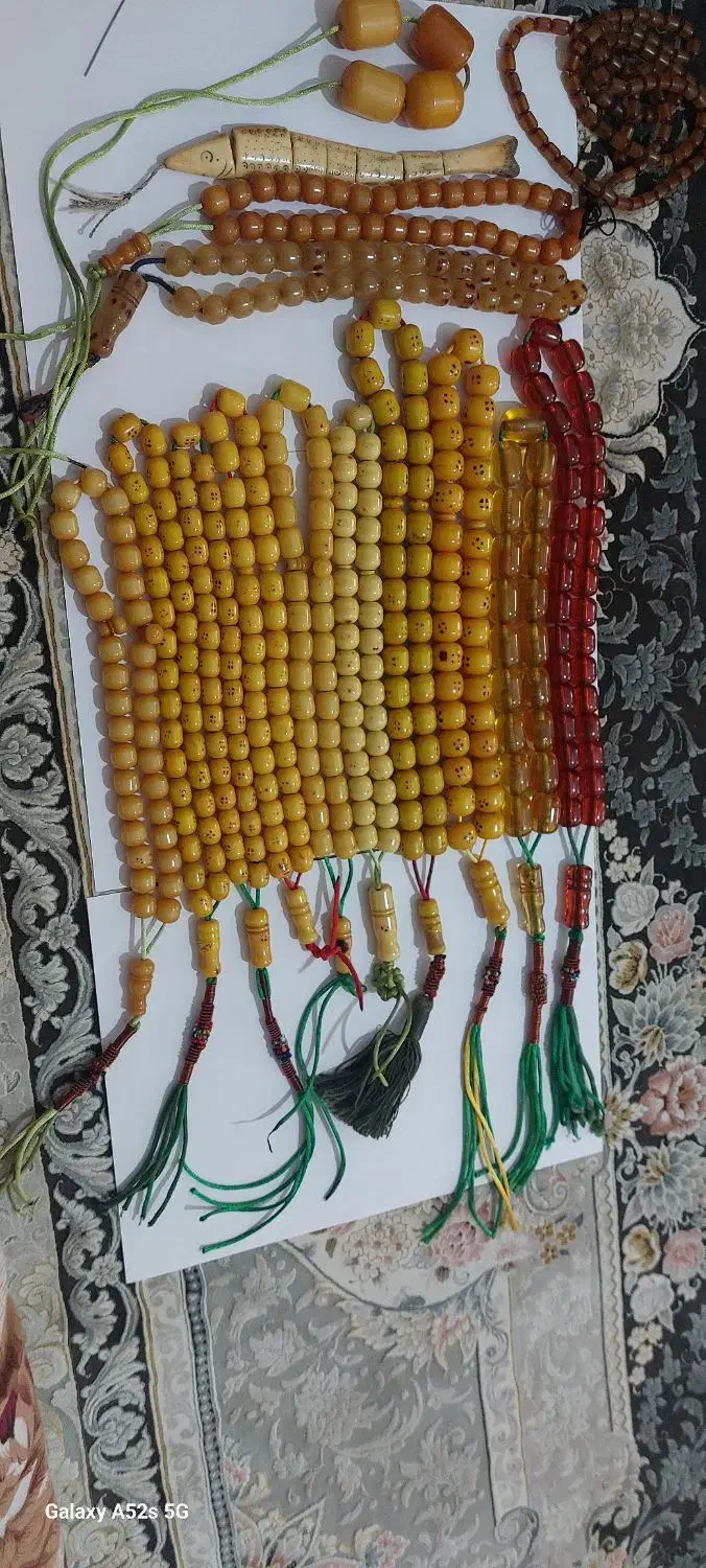 تسبیح های سندلوس کهنه آلمانی|جواهرات|تهران, هلال احمر|دیوار