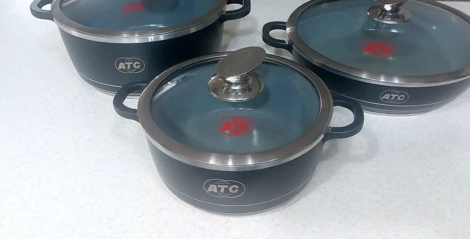 قابلمه و ماهیتابه چدن ATC|ظروف پختوپز|ری, فیروزآبادی|دیوار