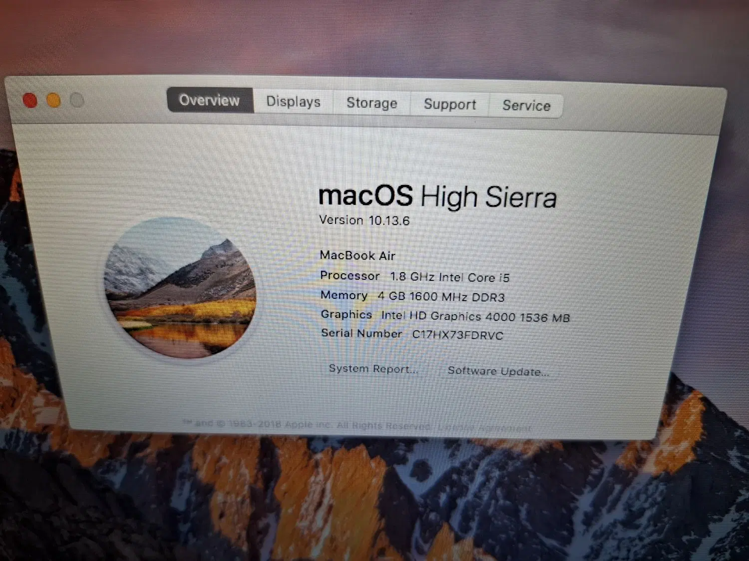 Macbook Air|رایانه همراه|رشت, کوی مهر|دیوار