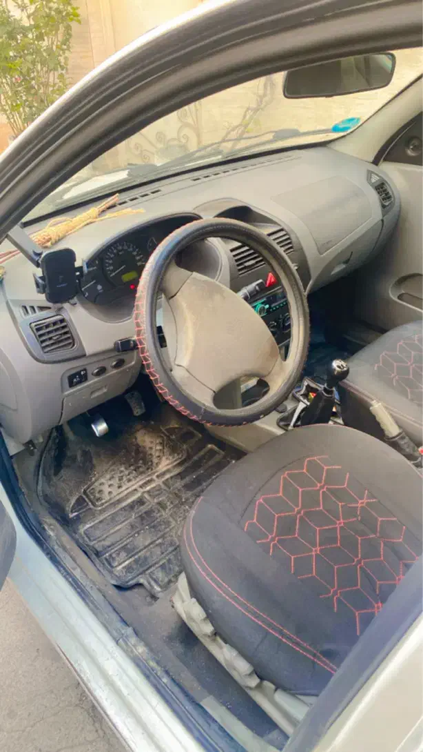 تیبا صندوق دار دولکه رنگ موتوری تمیز|خودرو سواری و وانت|آمل, |دیوار